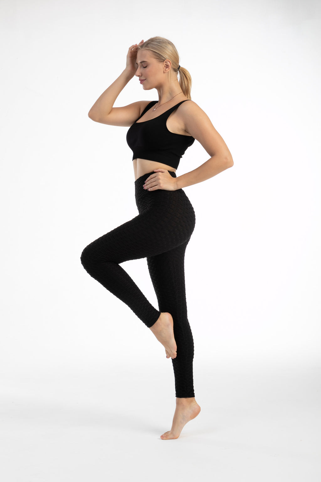 Saint Laruso Leggings Hip-lifting Bubble Pants Women High Waist Fitness Leggings Gym Sport Push Up Leggings Women Workout Yoga