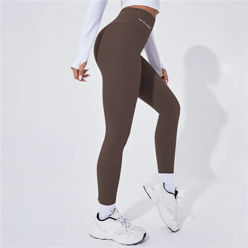 Saint Laruso High Waist Yoga Warm Leggins Sports Tights Thermal Woman Running Pants Sexy Butt Lifting Leggings Push Up Panties Gym Fitness