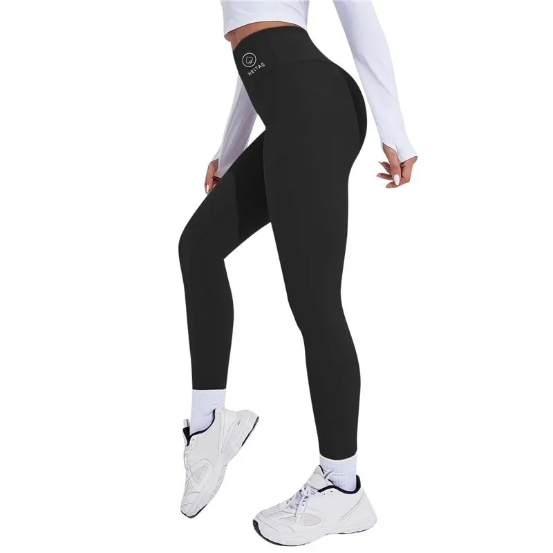 Saint Laruso High Waist Yoga Warm Leggins Sports Tights Thermal Woman Running Pants Sexy Butt Lifting Leggings Push Up Panties Gym Fitness