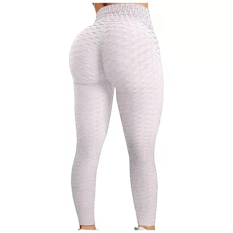 Saint Laruso Leggings Hip-lifting Bubble Pants Women High Waist Fitness Leggings Gym Sport Push Up Leggings Women Workout Yoga