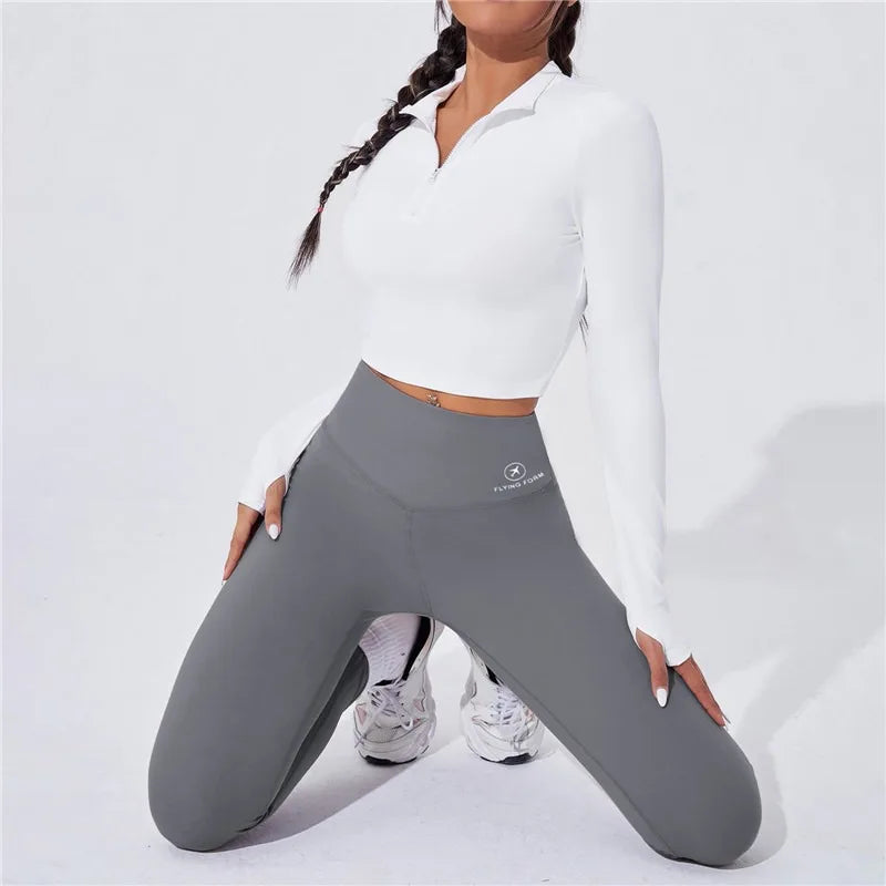 Saint Laruso High Waist Yoga Warm Leggins Sports Tights Thermal Woman Running Pants Sexy Butt Lifting Leggings Push Up Panties Gym Fitness