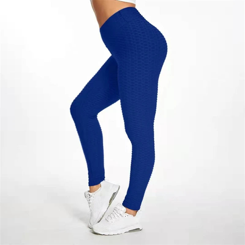 Saint Laruso Leggings Hip-lifting Bubble Pants Women High Waist Fitness Leggings Gym Sport Push Up Leggings Women Workout Yoga